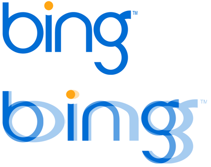 New Bing Logo - Brand New: Bing sets New Record in Horizontal Scaling