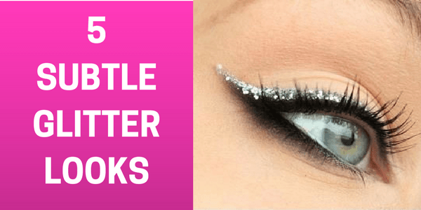 Subtle Glitter Logo - 5 Gorgeous Ways To Add Touch Of Glitter – Prima Makeup