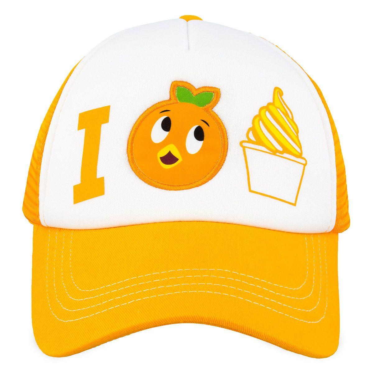 Disney Orange Swirl Logo - Disney Baseball Cap Bird Citrus Swirl