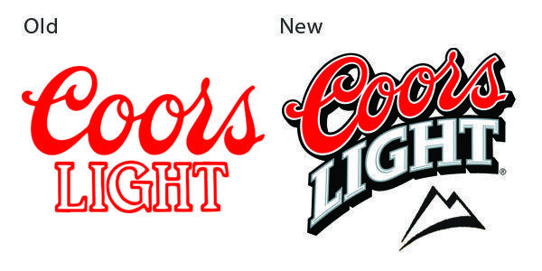 Old Coors Light Logo - Coors Light — CLK Design