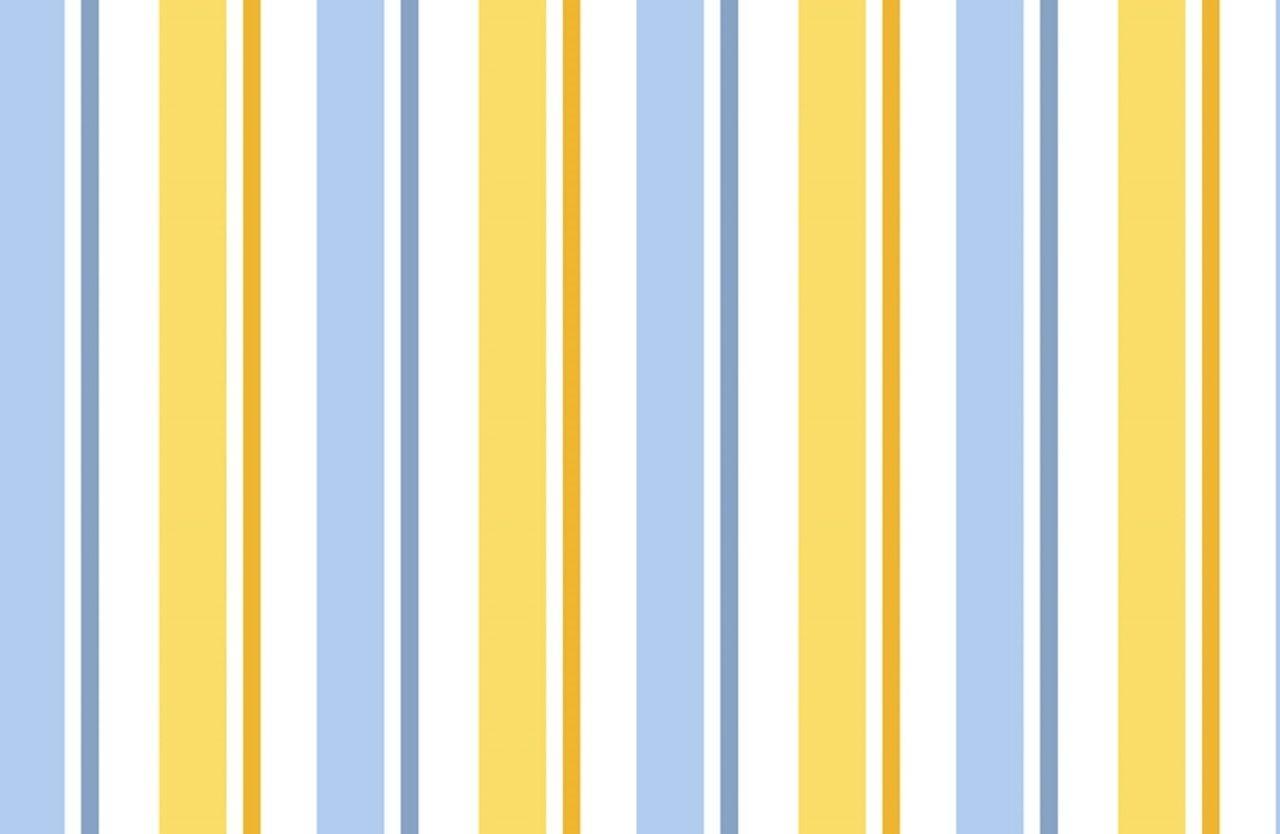 Blue and Yellow Stripe Logo - 1 IN A MINION - BLUE, WHITE AND YELLOW STRIPE BLENDER FABRIC - 1649 ...
