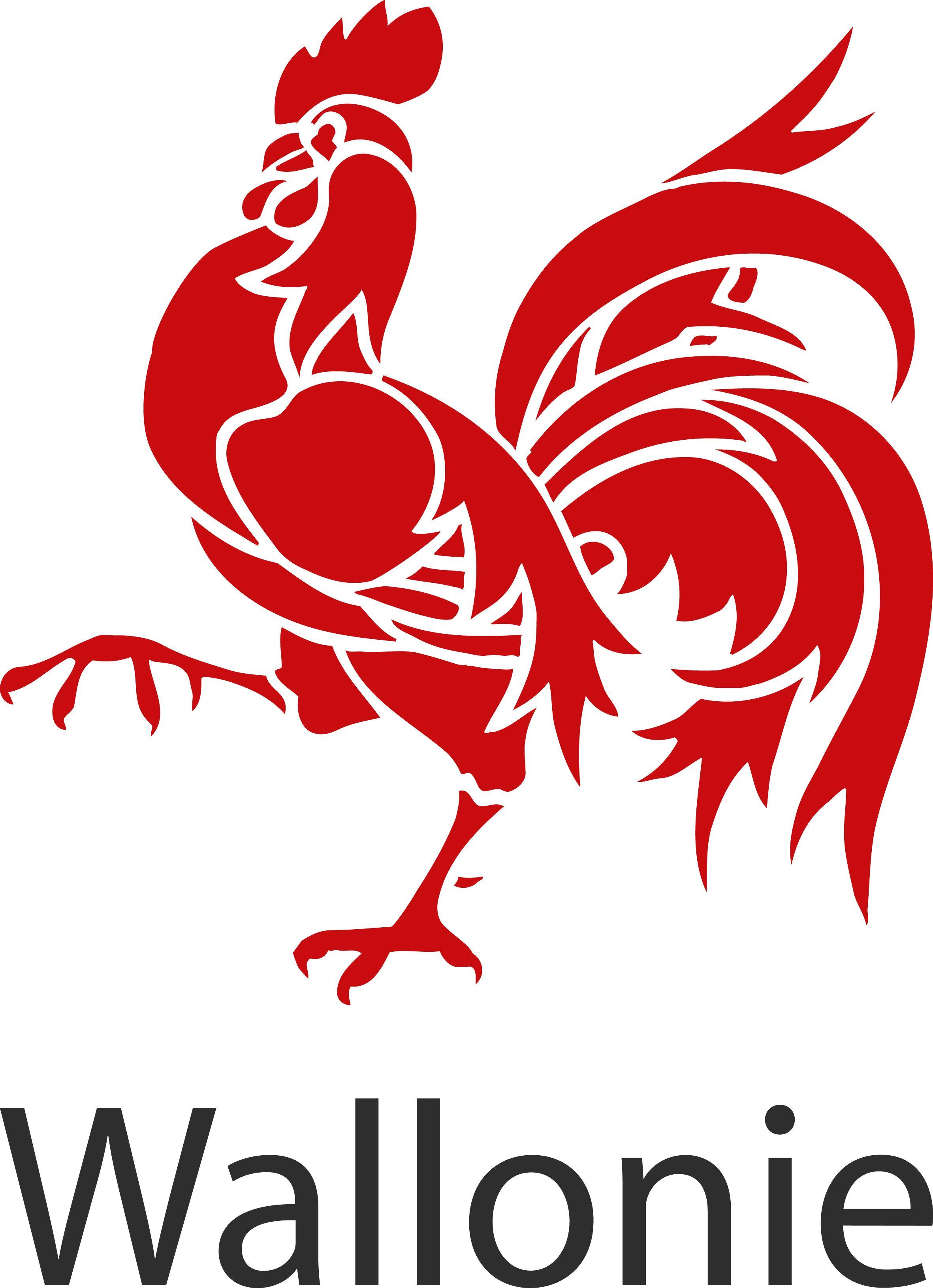 Coq Logo - Logo Wallonie Coq