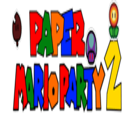 Mario Party 2 Logo - Paper Mario Party 2 Logo - Roblox