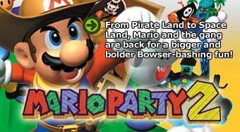 Mario Party 2 Logo - Mario Party 2 (1999) promotional art - MobyGames