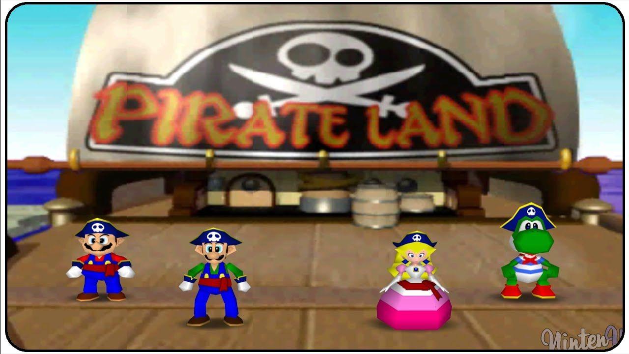 Mario Party 2 Logo - Mario Party 2 (N64) Pirate Land (Full Playthrough) - YouTube