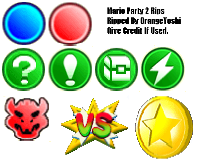 Mario Party 2 Logo - Mario Party 2 Sprite Sheets Universe.com