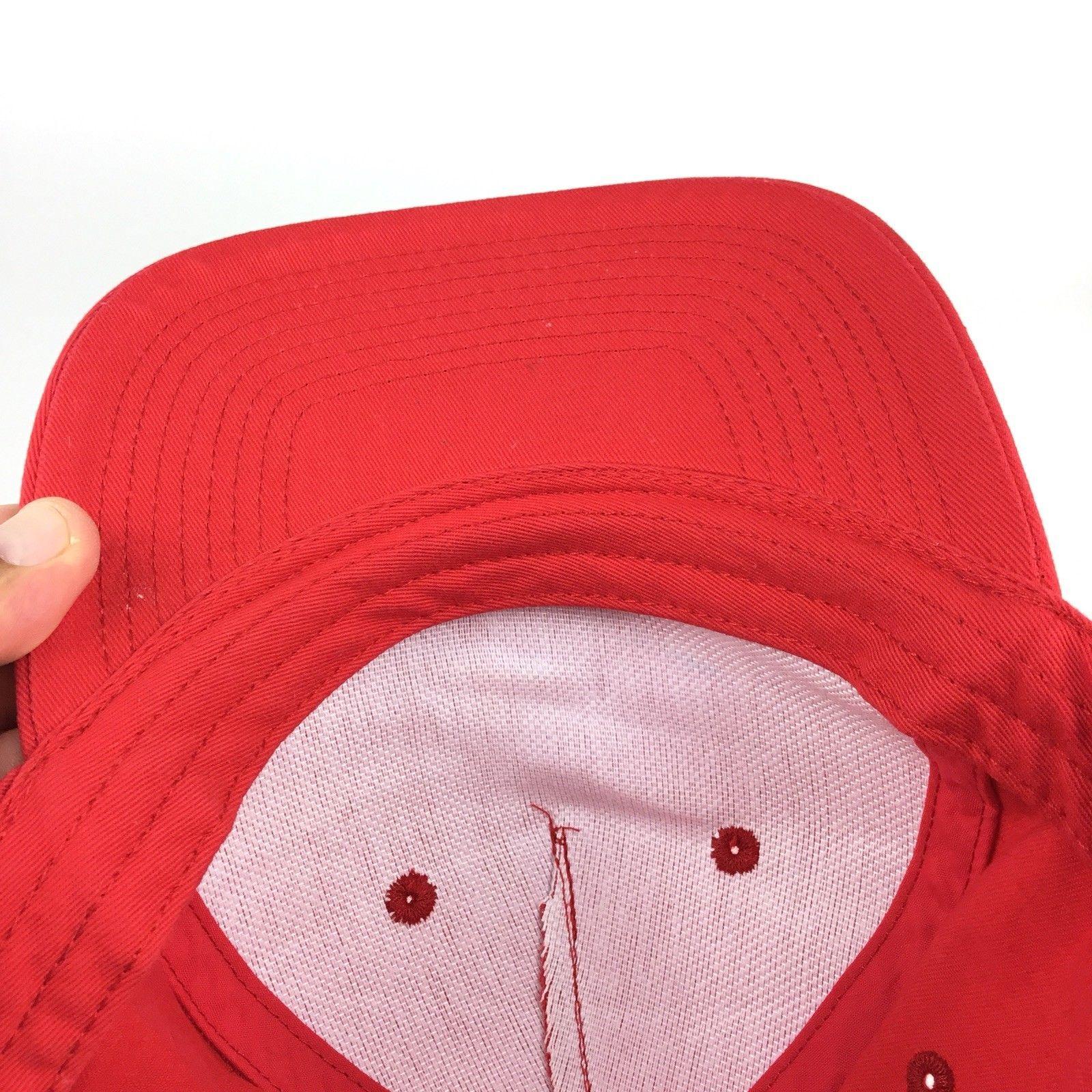 Red Bullseye Logo - TARGET Store Bullseye Logo Red Baseball Size Cap Hat Adj Men's Size