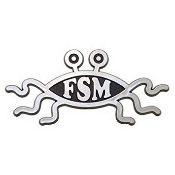 Car Emblems Logo - Flying Spaghetti Monster Car Emblem: Amazon.co.uk: Car & Motorbike