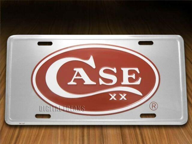 Case XX Logo - Case XX Knives Logo Oval Aluminum License Plate 50006 | eBay