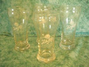 Famous Globe Logo - VINTAGE SCHLITZ PILSNER GLASSES~GLOBE LOGO~BEER THAT MADE MILWAUKEE ...