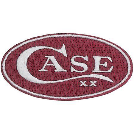 Case XX Logo - CASE XX Knives Case Red Oval Logo Embossed Patch - Walmart.com