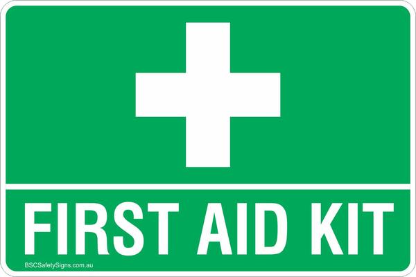 First Aid Box Logo - First Aid Kit Safety Signs & Stickers Safety Sign - First Aid ...