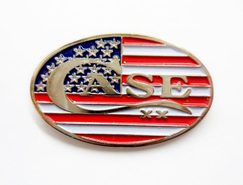 Case XX Logo - Case XX American Flag Logo Hat Pin | Red Hill Cutlery