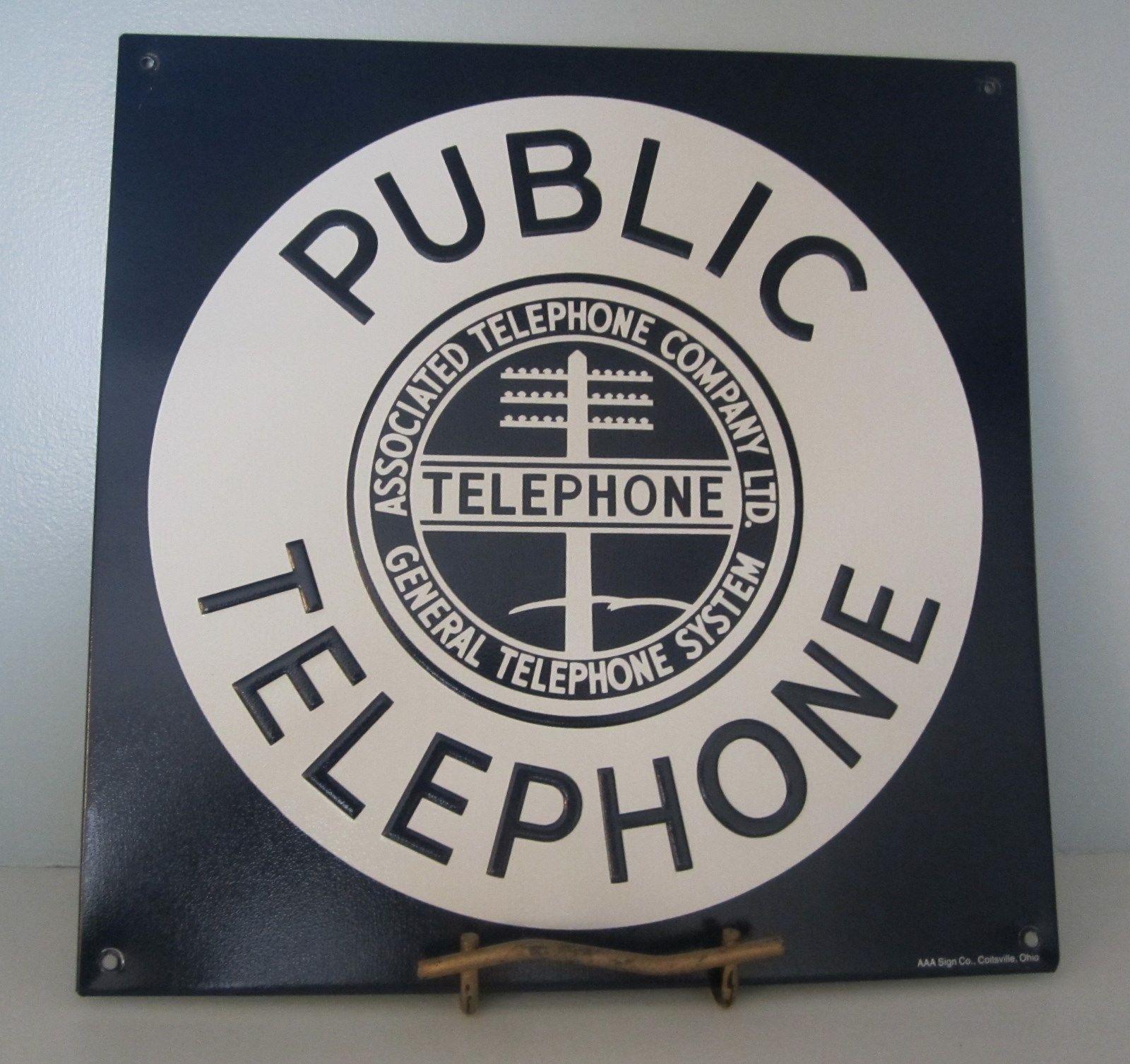 General Telephone Company Logo - AN ASSOCIATED TELEPHONE COMPANY/GENERAL TELEPHONE SYSTEM SIGN | eBay ...