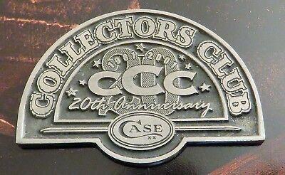 Case XX Logo - CASE XX KNIFE Genuine Pewter Display Emblem 20th Ann Case Collectors ...