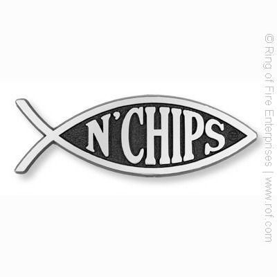 Car Emblems Logo - Fish N' Chips Car Emblem