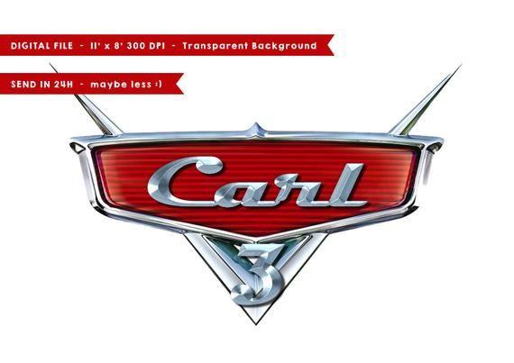 Cars Logo - Disney Cars logo with name 11x8 digital file 300dpi 2 | Etsy