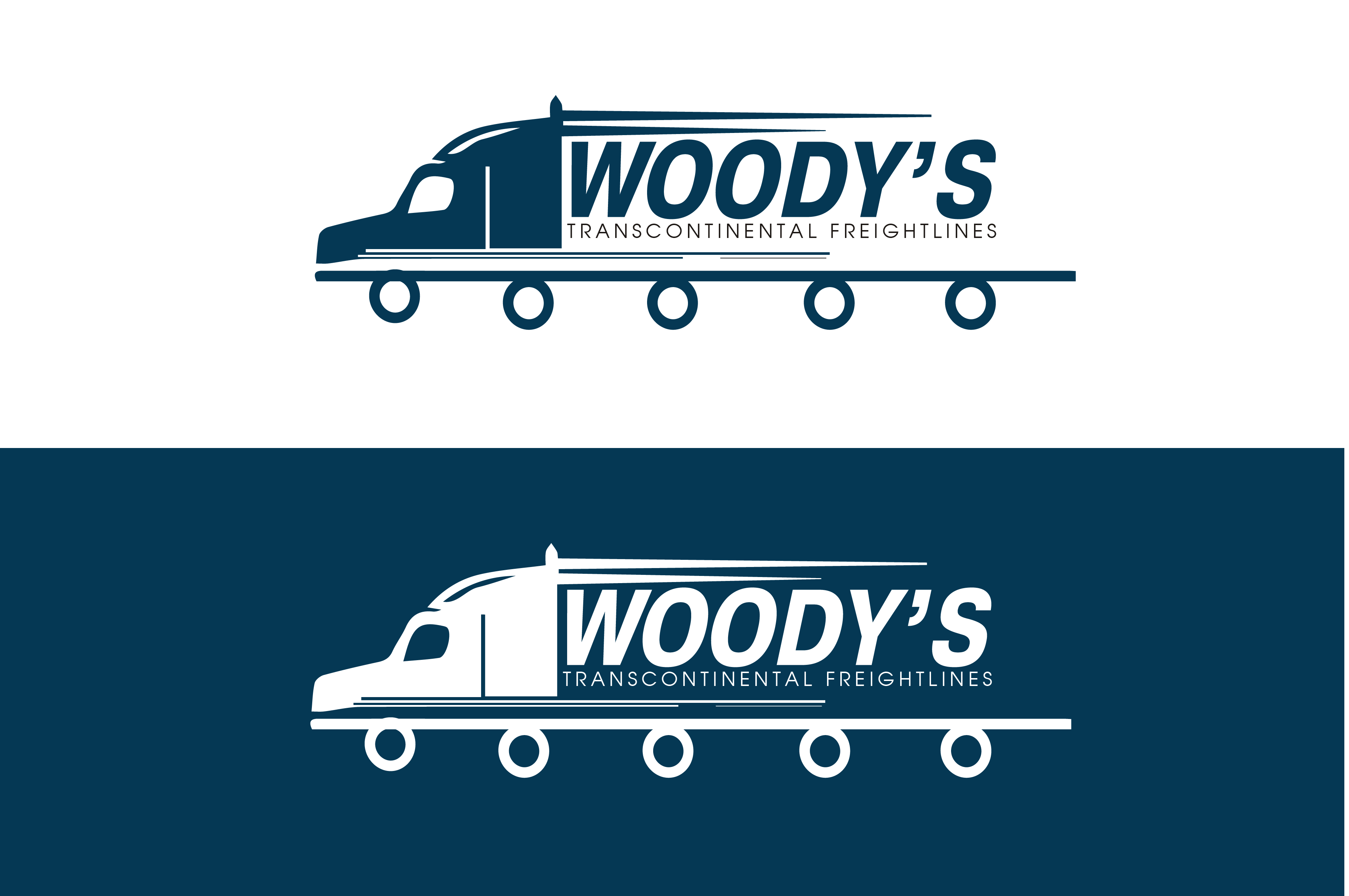 Trucking Company Logo - Logo Design Contests » Creative Logo Design for Woody's ...