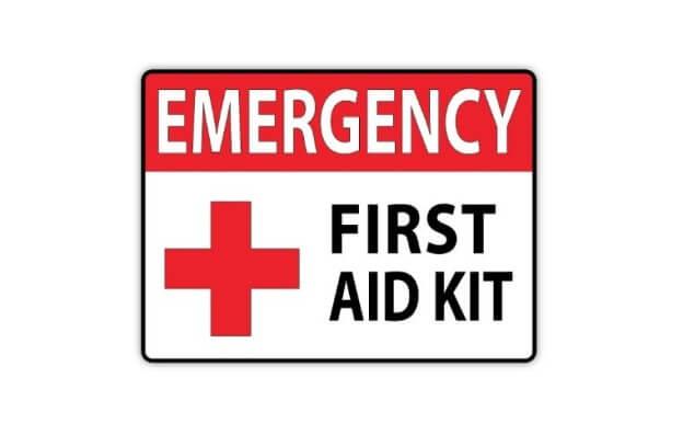 Red First Aid Logo - Do you have a First Aid Kit in your car?