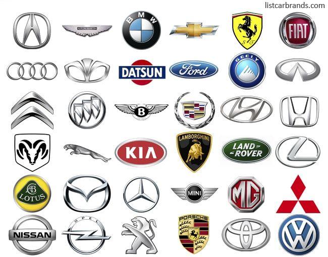 Car Emblems Logo - american car makers logos american automobile manufacturer logos