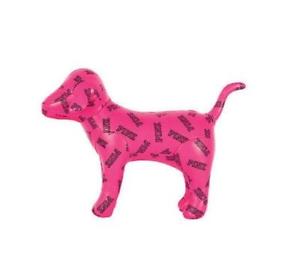 Victoria Secret Pink Dog Logo - Pink Victoria's Secret Pink Logo Small Stuffed Dog FAST SHIP! AW