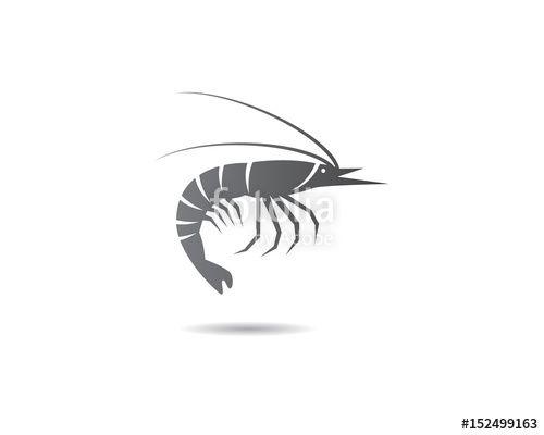 Shrimp Logo - Shrimp Logo Template Stock Image And Royalty Free Vector Files