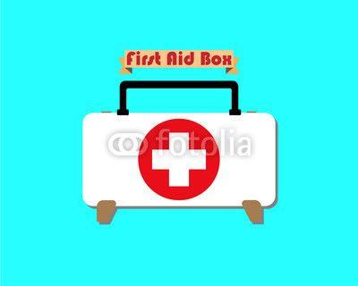 First Aid Box Logo - First aid box logo can be used as medical object apps or any other ...