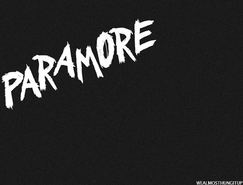 Paramore Black and White Logo - Paramore Black And White. uploaded by Bolinho de Arrooz