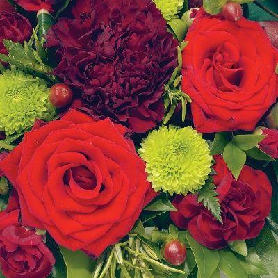 Green Petal Flower Company Red Logo - Posy Red and Green | The Flower Company Florist in Bletchley ...