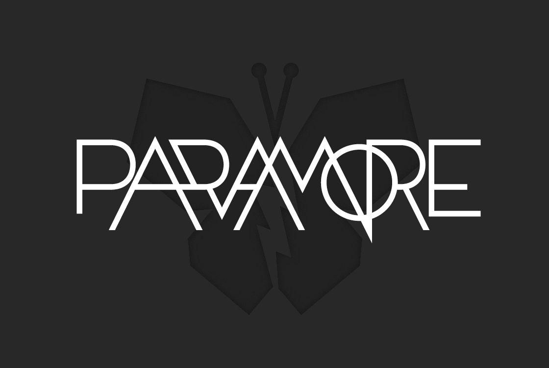 Paramore Black and White Logo - Paramore Logos
