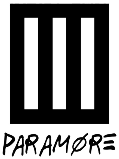 Paramore Black and White Logo - bars paramore logo | band logos | Paramore, Band logos, Music
