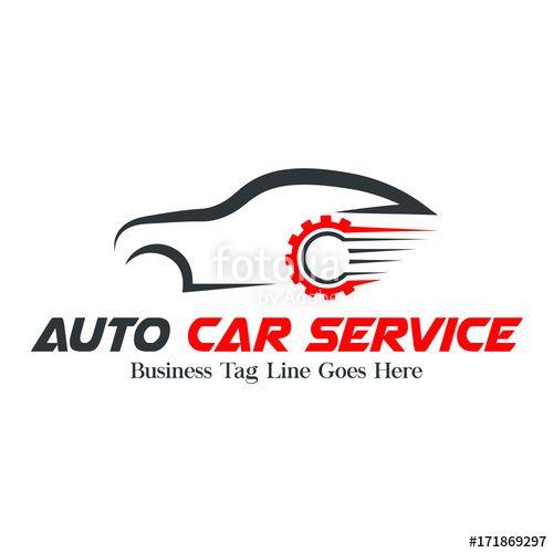 Technology Car Logo - Car Logos - Auto Car symbol - Car Service Logo