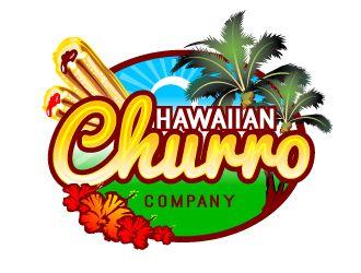 Hawaiian Logo - Hawaiian Churro Comapny logo design - 48HoursLogo.com