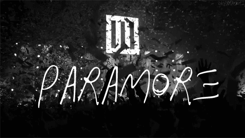 Paramore Black and White Logo - paramore is a band