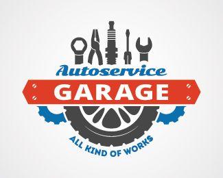 Garage Logo - Autoservice Garage Designed by Okarina | BrandCrowd