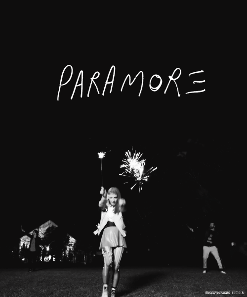 Paramore Black and White Logo - GIF paramore GIF on GIFER