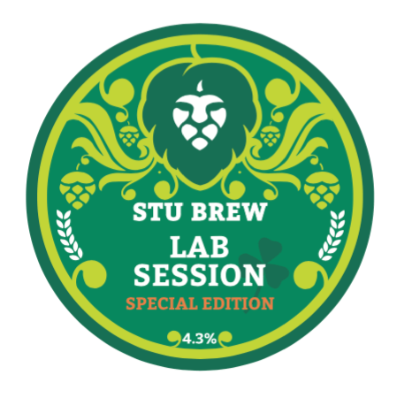 Green Beer Logo - Lab Session – Green Edition – Stu Brew