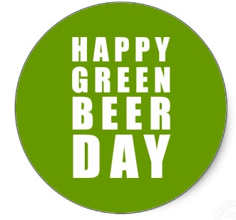 Green Beer Logo - I have one Question: Green Beer?. @ChrisKaton