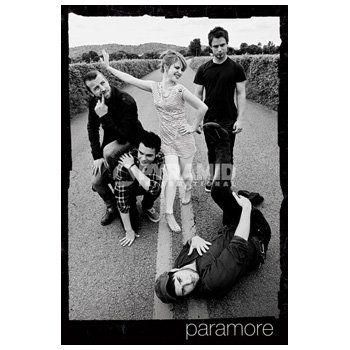 Paramore Black and White Logo - Paramore Black and White Photo Print Poster (Black/White): Amazon.co ...