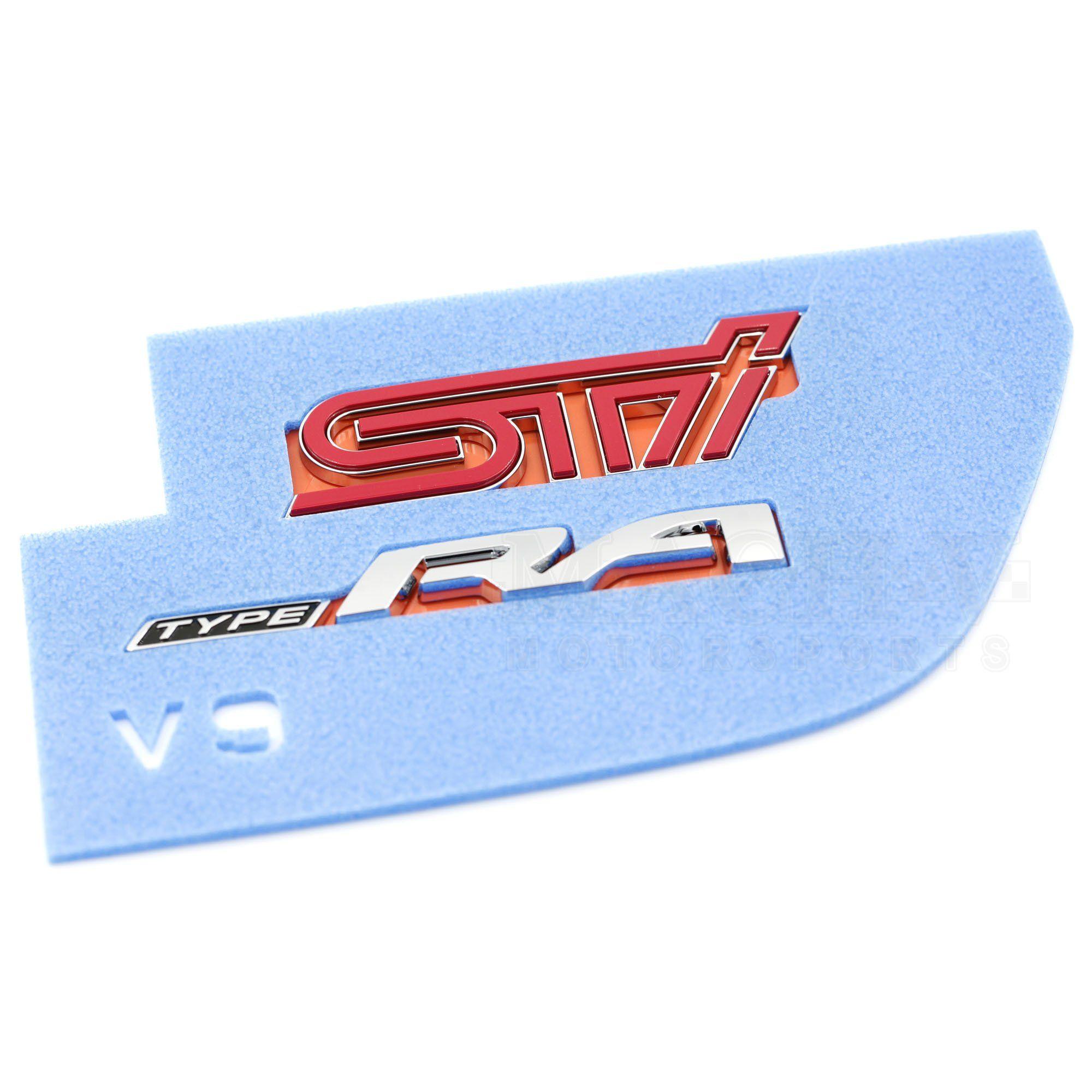 WRX STI Logo - Subaru WRX STI Type RA Badge | FastWRX.com