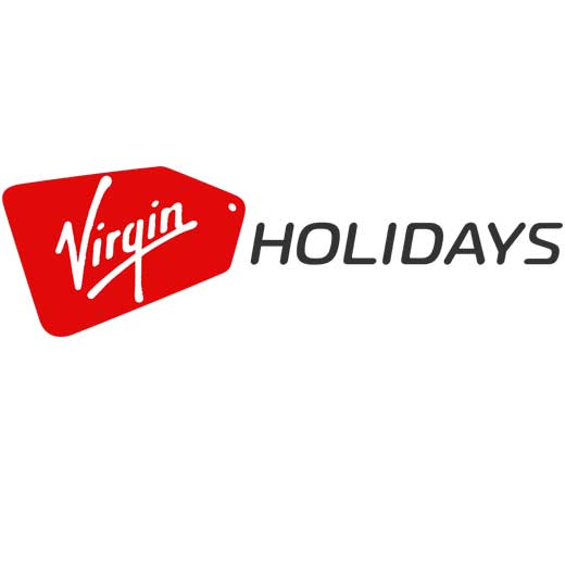 Red and Blue Water Logo - Virgin Holidays | Bluewater Shopping & Retail Destination, Kent