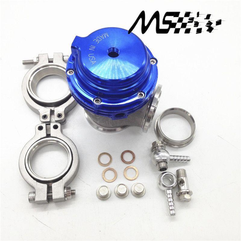 Red and Blue Water Logo - BLUE Water cooler 44mm TL Wastegate external turbo red/blue/black ...