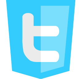 Modern Twitter Logo - Twitter Icon. Modern Web Iconet
