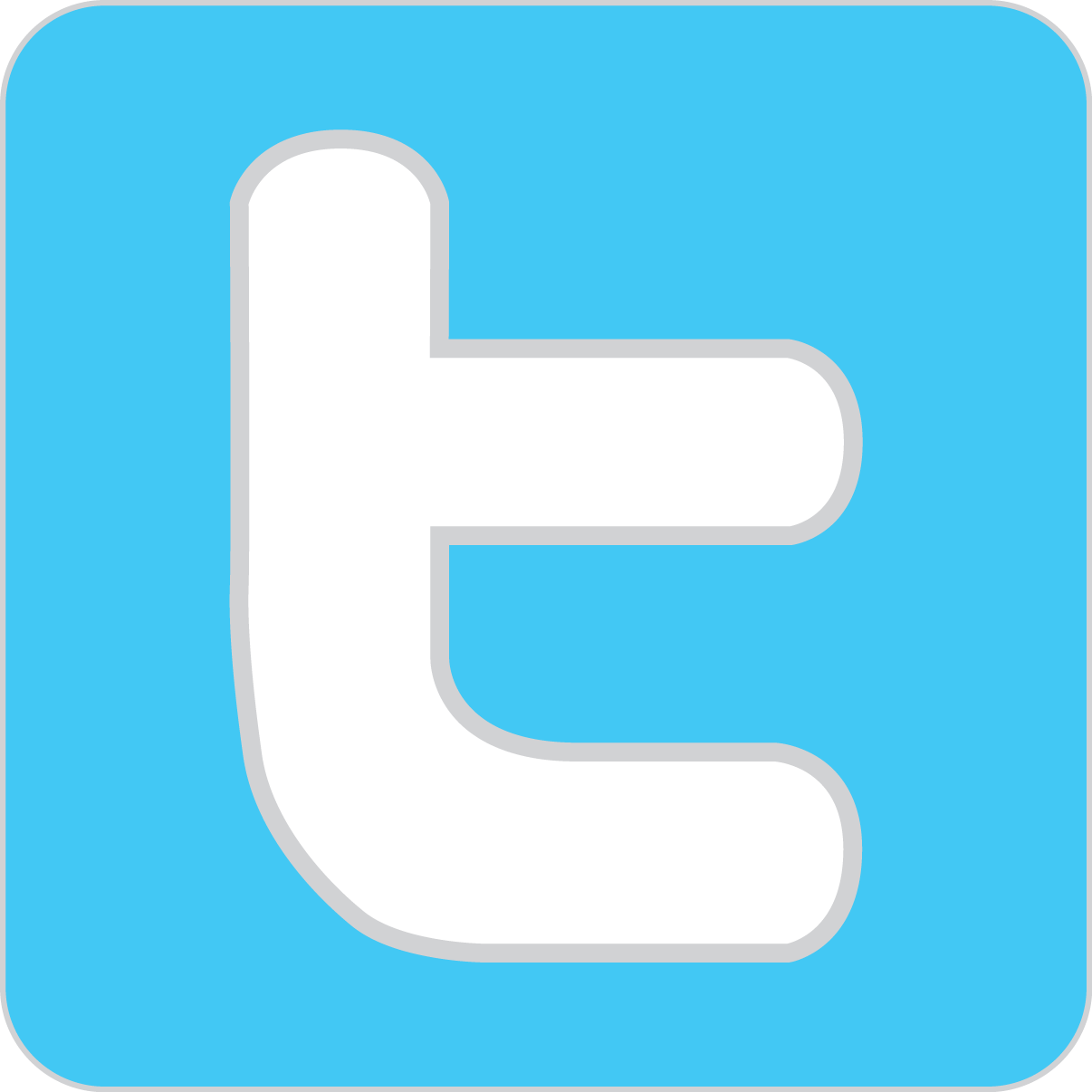 Modern Twitter Logo - Social Media: Twitter, Pinterest, and Instagram | Amy's Healthy Baking