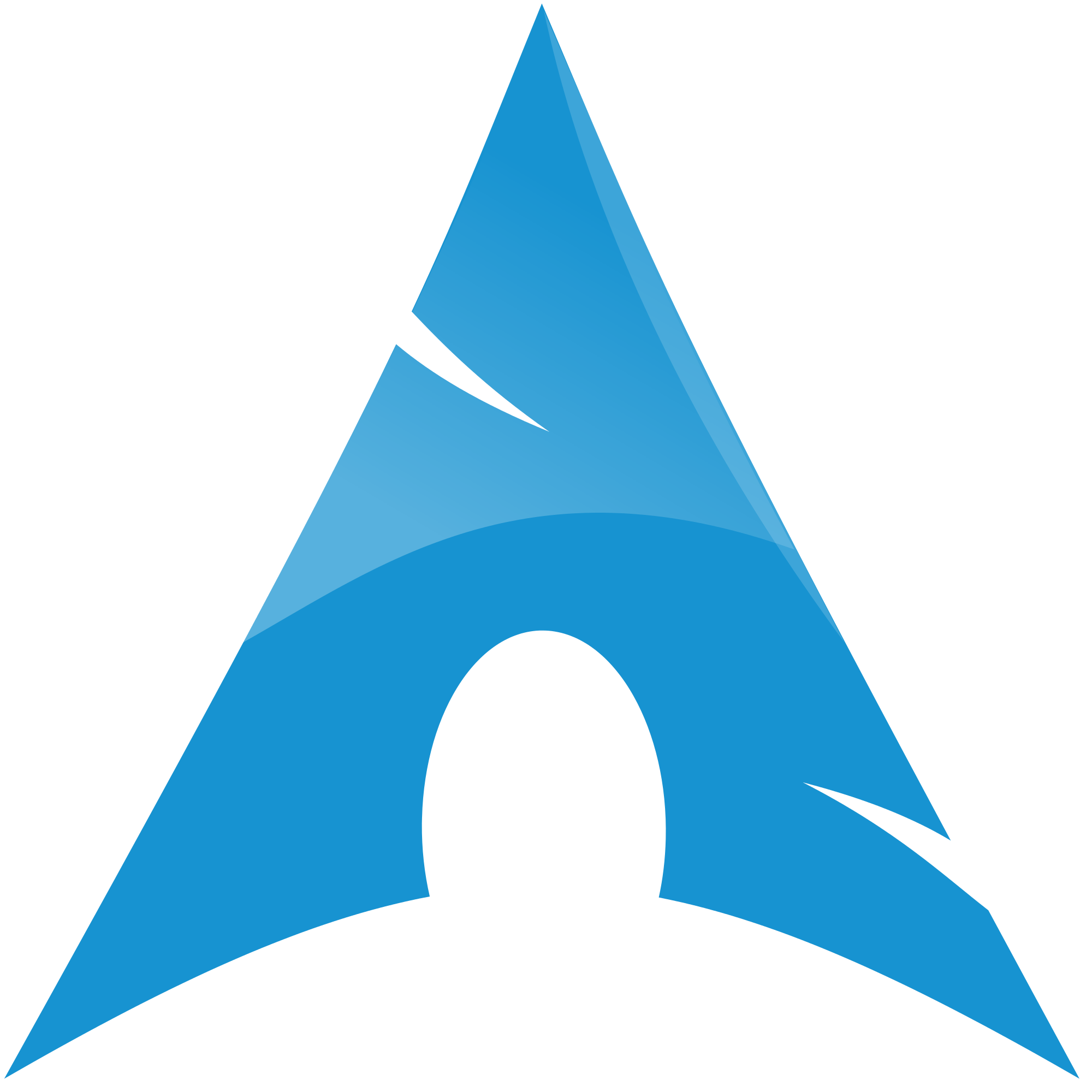 Arch Logo - File:Archlinux-icon-crystal-64.svg - Wikimedia Commons