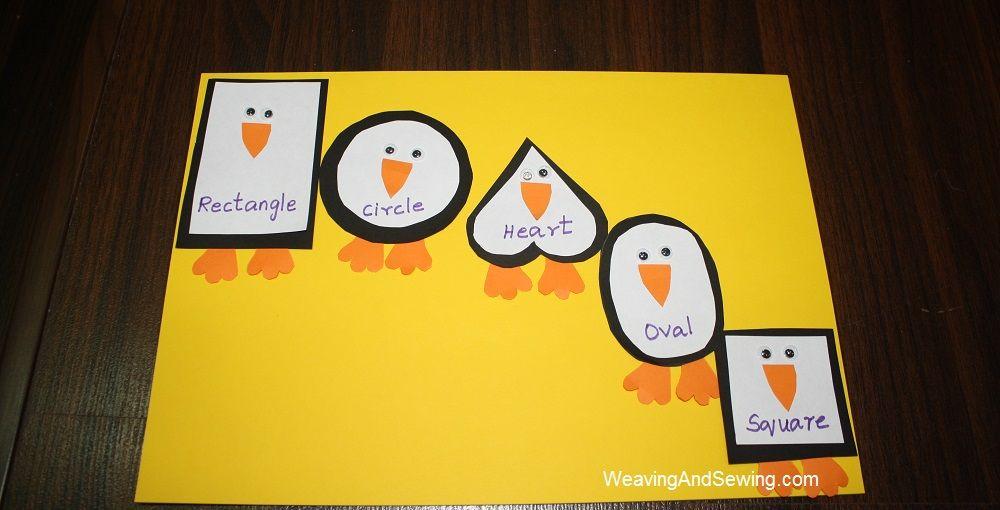 Penguin in Orange Oval Logo - Many Shapes And One Animal & Sewing