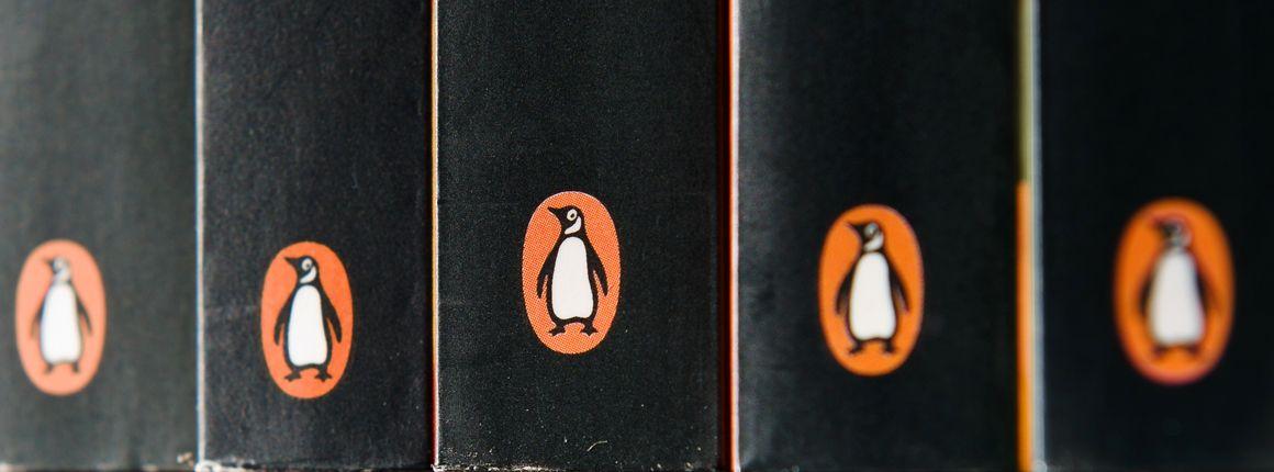 Penguin in Orange Oval Logo - Supply audit: Penguin books