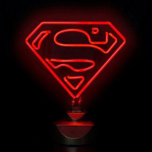 Trippy Superman Logo - Superman Neon Logo Light | Kids Cool Toys UK | Trippy Lights ...