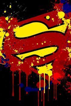 Trippy Superman Logo - Best Background image. Fabrics, Background, iPhone background