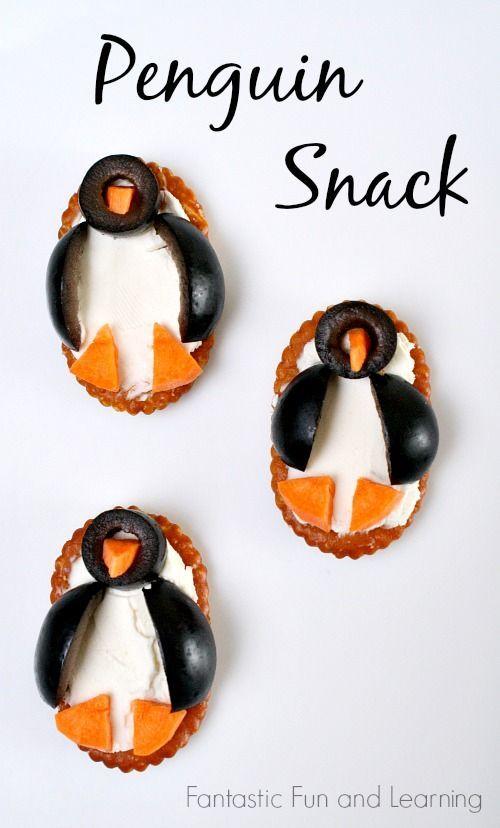 Penguin in Orange Oval Logo - Penguin Snack | Fun Food | Snacks, Food, Kids meals